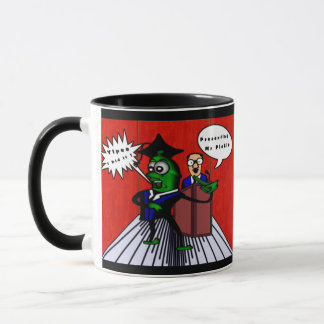 Essiggurken-Absolvent Tasse