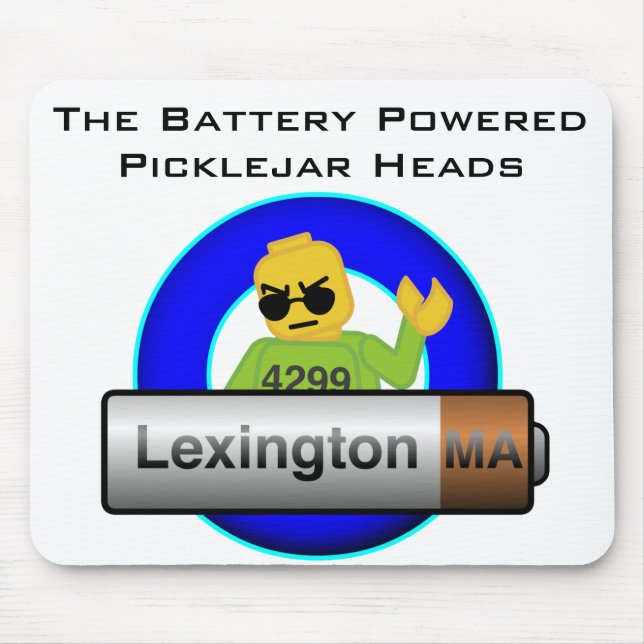 Essiggurken-Auflage Mousepad (Vorne)