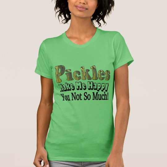 Essiggurken machen mich glücklich T-Shirt