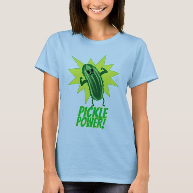 Essiggurken-Power! T-Shirt (Vorderseite)