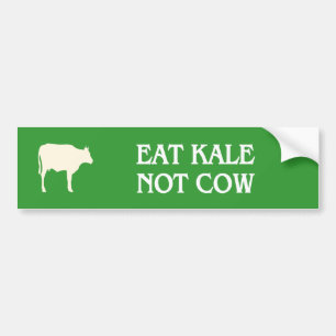 Esskale nicht Kuh vegan Autoaufkleber