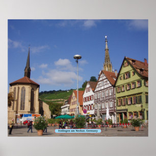 Esslingen am Neckar, Deutschland Poster