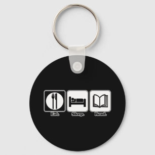 Essschlaflesen Schlüsselanhänger