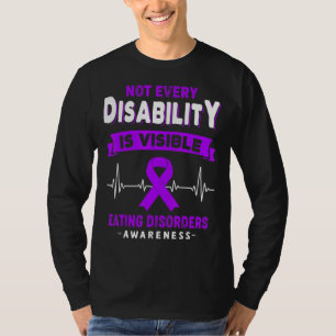 Essstörungen Bewusstsein nicht jeder Behinderung I T-Shirt