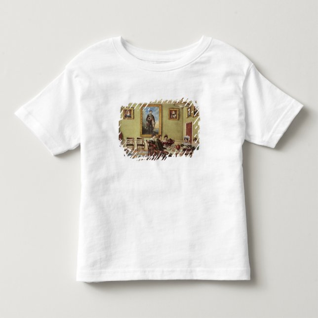 Esszimmer bei Langton Hall Kleinkind T-shirt (Vorderseite)