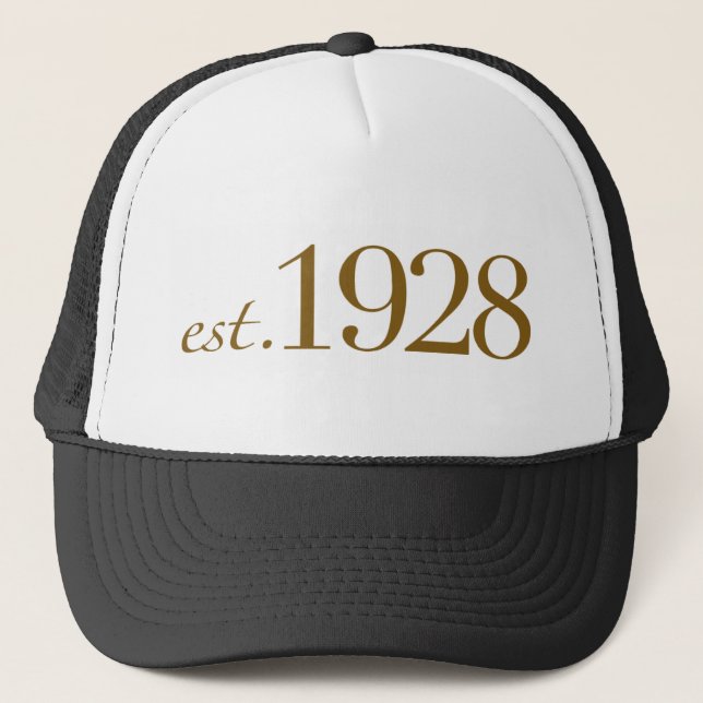 Est 1928 truckerkappe (Vorderseite)
