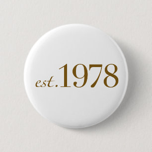 Est 1978 button