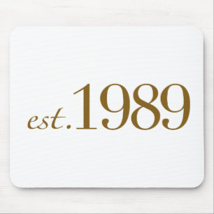 Est 1989 mousepad