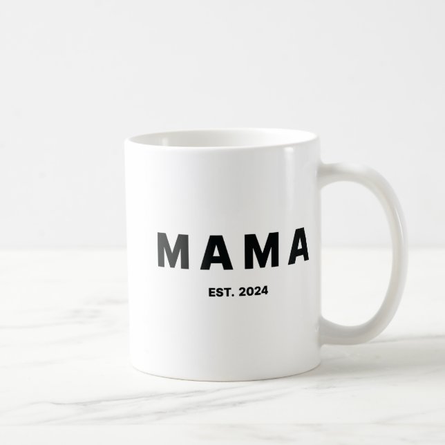 Est 2024 Muttertag Kaffeetasse (Rechts)
