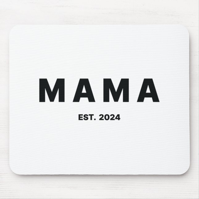 Est 2024 Muttertag Mousepad (Vorne)