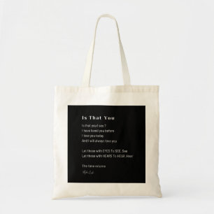 Est-ce que je vois un poème d'amour sac fourre-tou