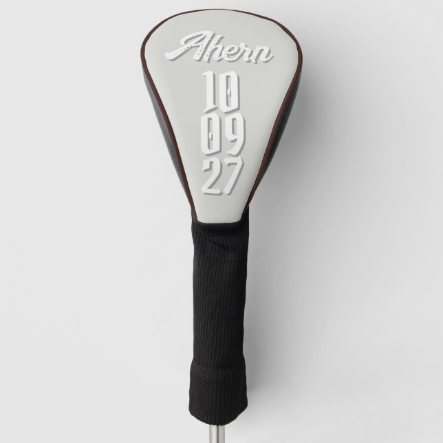 Est. Groom Golf Glove Headcover (Vorderseite)