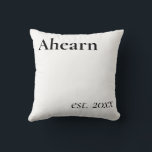 EST. Newly Weds Pillow Kissen<br><div class="desc">Upcoming weddings and what to get them.. definitely something sentimental!</div>