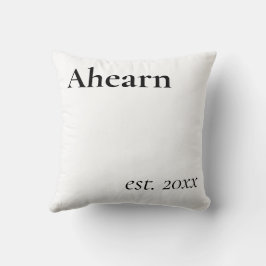 EST. Newly Weds Pillow Kissen
