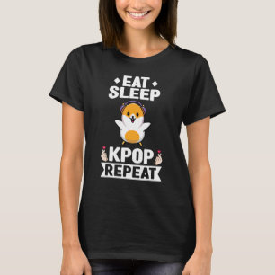 est sleep kpop wiederholen Kpop merch T-Shirt