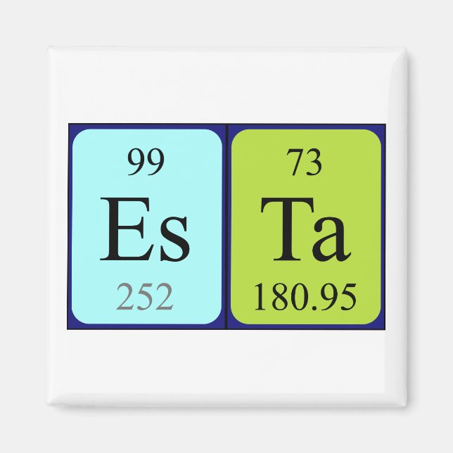 Esta Periodenmagnet Magnet (Vorne)