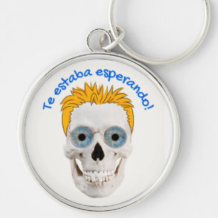 ESTABA ESPERANDO CALAVERA SCHLÜSSELANHÄNGER