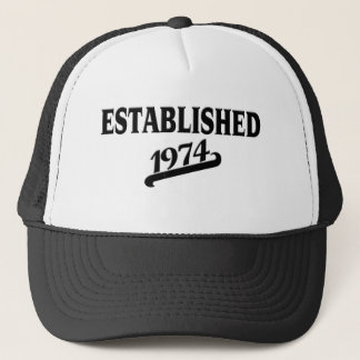 Established 1974.png truckerkappe