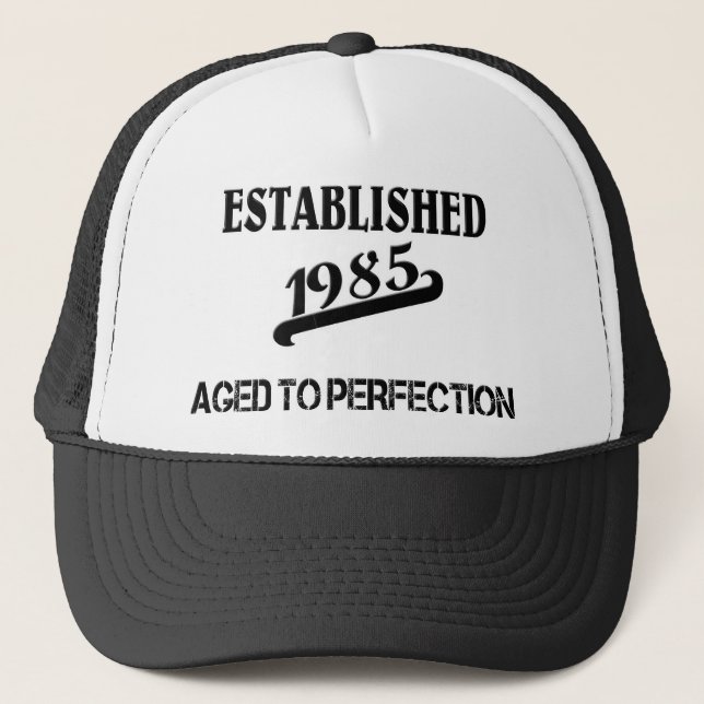 Established 1985 truckerkappe (Vorderseite)