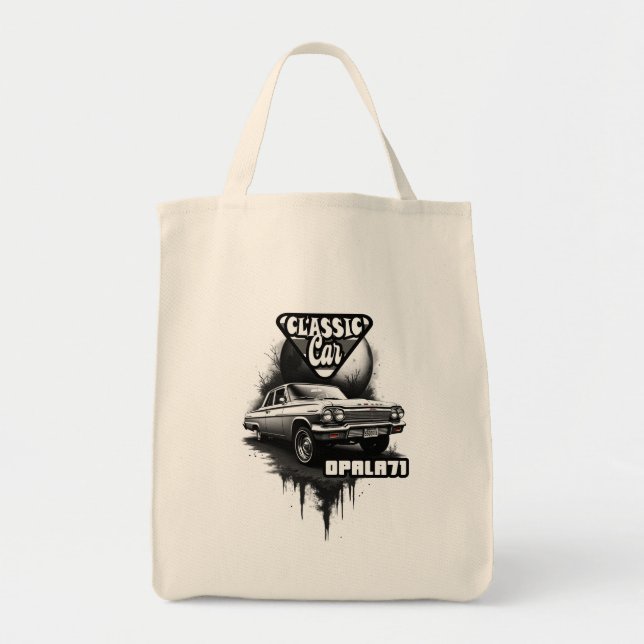 Estampa Carro - Classic Car Opala 71 - Bolsas Tote Tragetasche (Vorne)