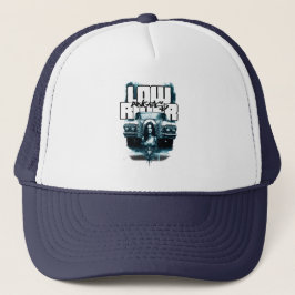 Estampa Carro - Low Rider Angels - Bone Truckerkappe