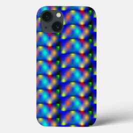 Estampa colorida, 'escama quadrada'. Case-Mate iPhone hülle