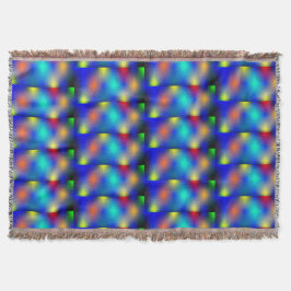 Estampa colorida, 'escama quadrada'. decke