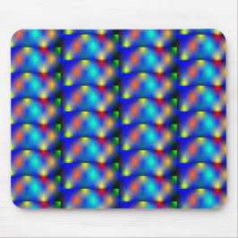 Estampa colorida, 'escama quadrada'. mousepad