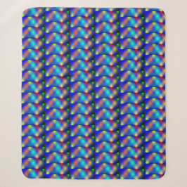 Estampa colorida, 'escama quadrada'. sherpadecke
