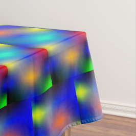 Estampa colorida, 'escama quadrada'. tischdecke
