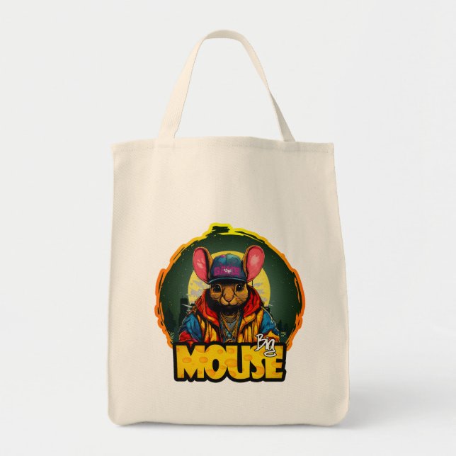 Estampa Hip Hop - Big mouse - Bolsa Tragetasche (Vorne)