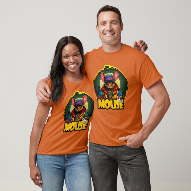 Estampa Hip Hop - Big mouse - Roupa Camiseta T-Shirt (Unisex)