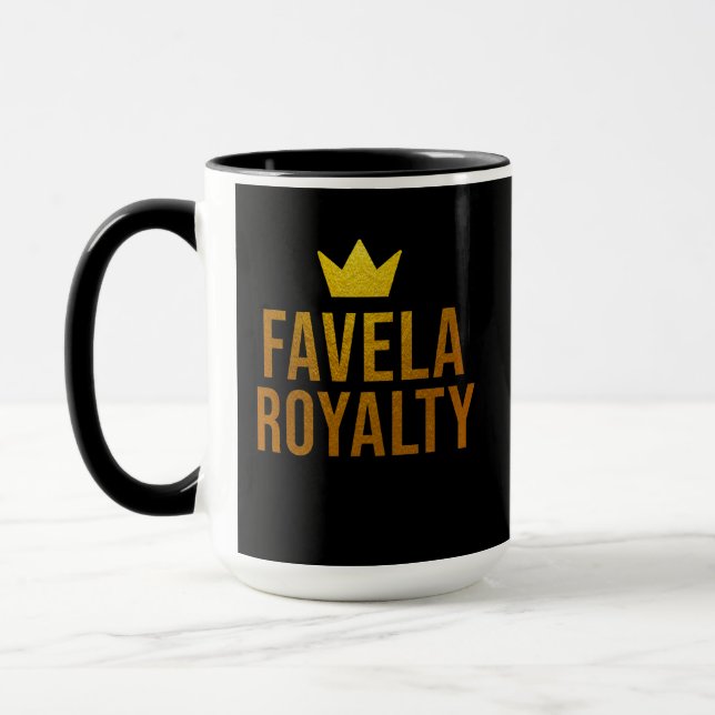 Estampa Hip Hop - Favela Royalty -  Tasse (Links)