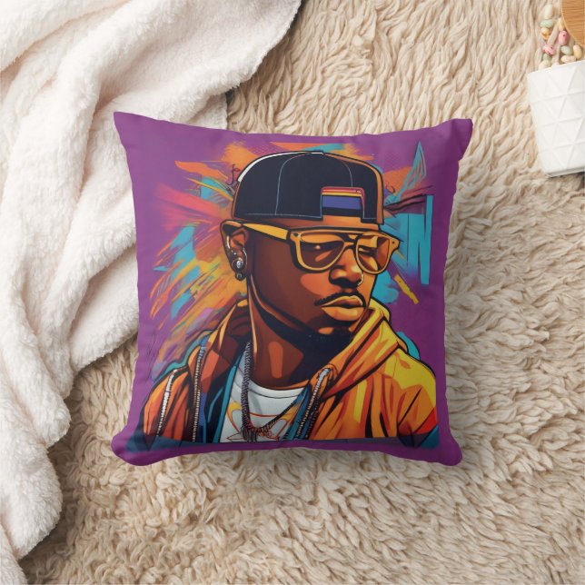 Estampa Hip Hop - Street graffiti art - Almofada Kissen (Decke)