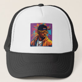 Estampa Hip Hop - Street graffiti art - Bone Truckerkappe