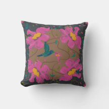 Estampado floral de lapachos en primavera