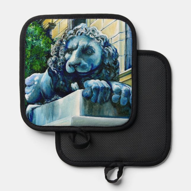 Esteemed Feline Topflappen (Vorderseite/Rückseite)