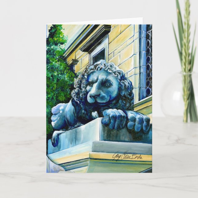 Esteen Feline Greeting Card Karte (Vorderseite)