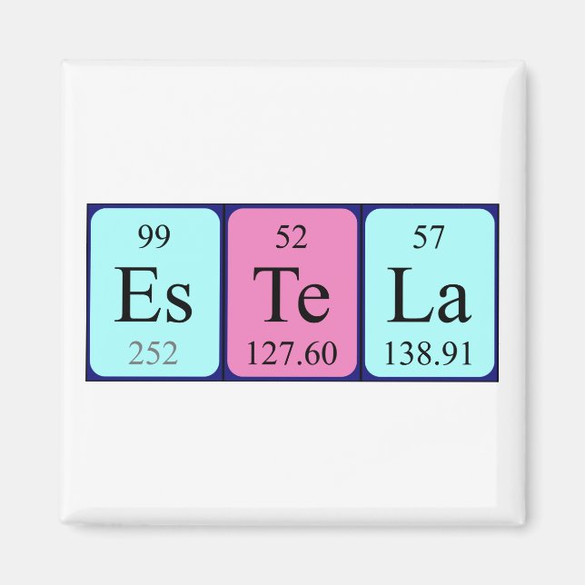 Estela Periodenmagnet Magnet (Vorne)