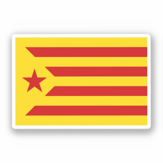 Estelada (rot) aufkleber (Vorderseite)