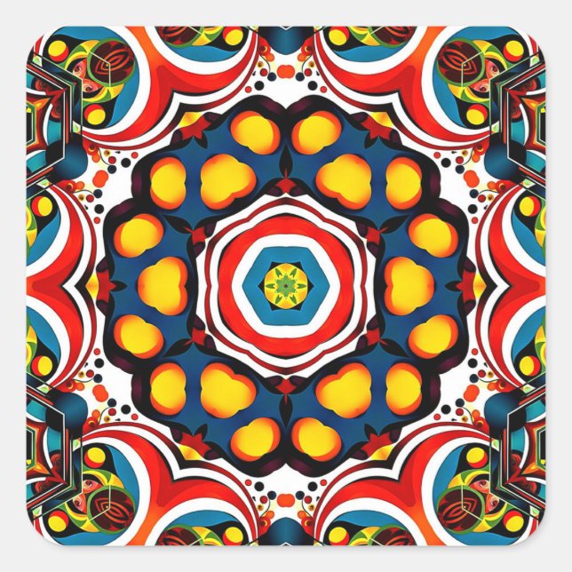 Estelar 272 quadratischer aufkleber (Vorderseite)