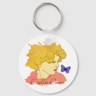 Estella-Dämmerungs-Farblogo Keychain Schlüsselanhänger