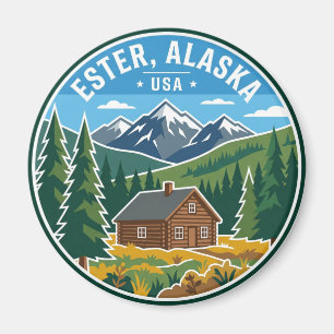 Ester Alaska Magnet