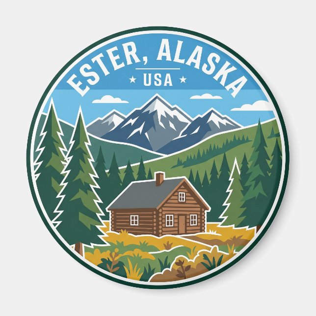 Ester Alaska Magnet (Vorne)