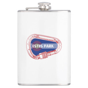 Estes Park Climbing Carabiner Flachmann