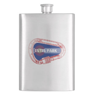 Estes Park Climbing Carabiner Flachmann
