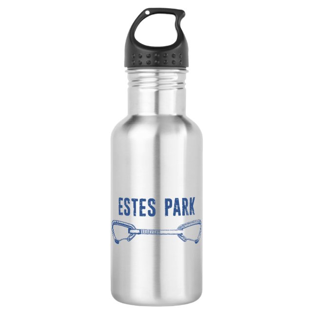 Estes Park Climbing Quickziehung Edelstahlflasche (Vorderseite)
