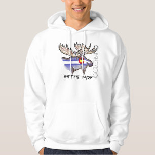 Estes Park Colorado elk hoodie