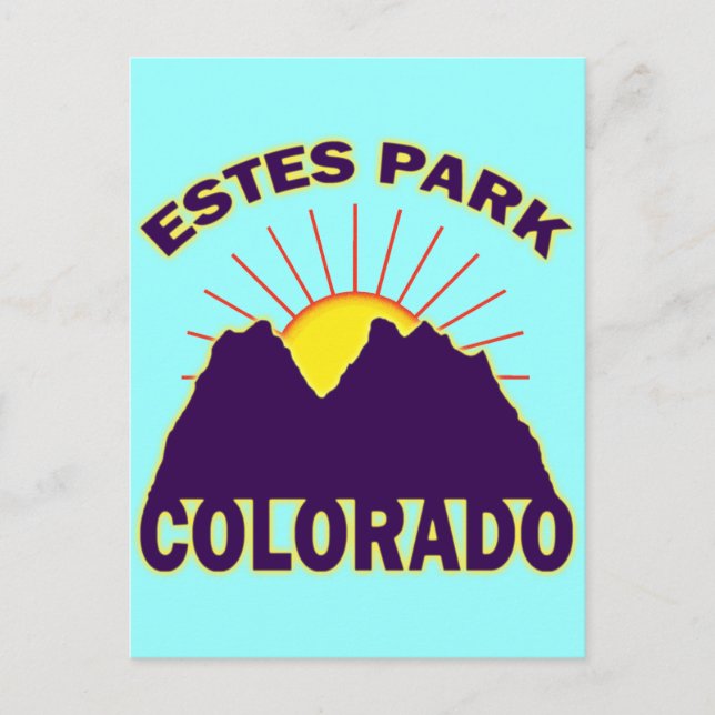 ESTES PARK COLORADO POSTKARTE (Vorderseite)