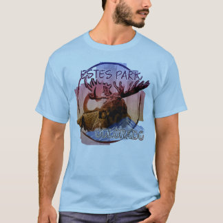Estes Park Colorado rustikales Elch Shirt